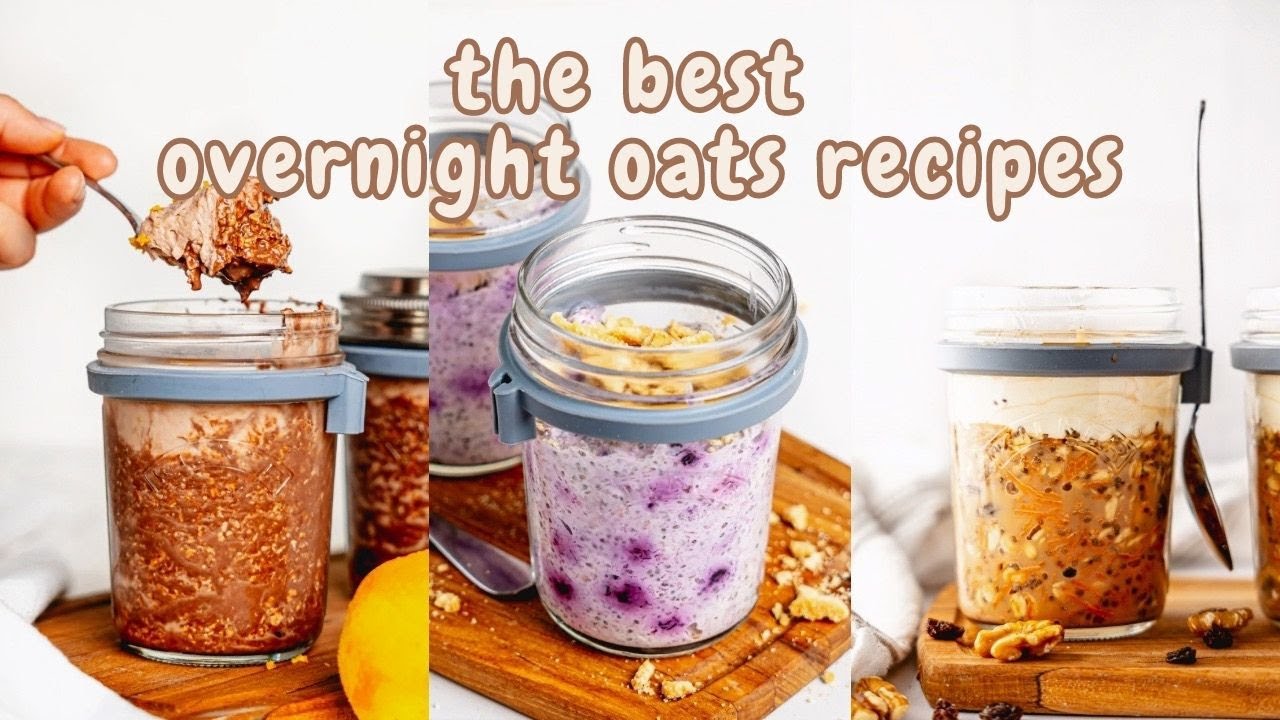THE BEST Thick Overnight Oats Recipes | How To Make Your Overnight Oats Perfect Every Time 💁🏻‍♀️