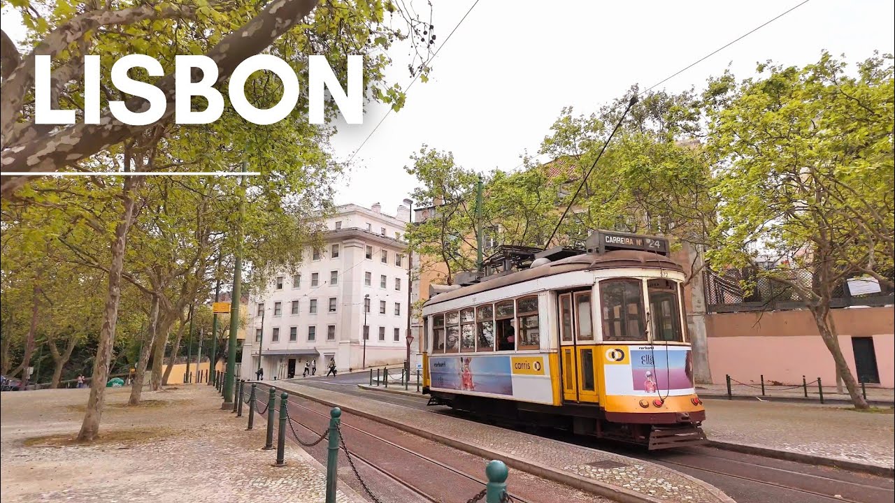 Walking on a Sahara Dust Day in Lisbon PORTUGAL | Amoreiras to Rato