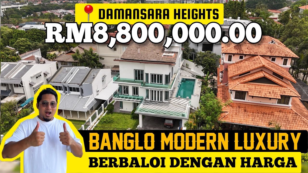 Banglo Moden Design Unik Damansara Heights, RM8,800,000.00