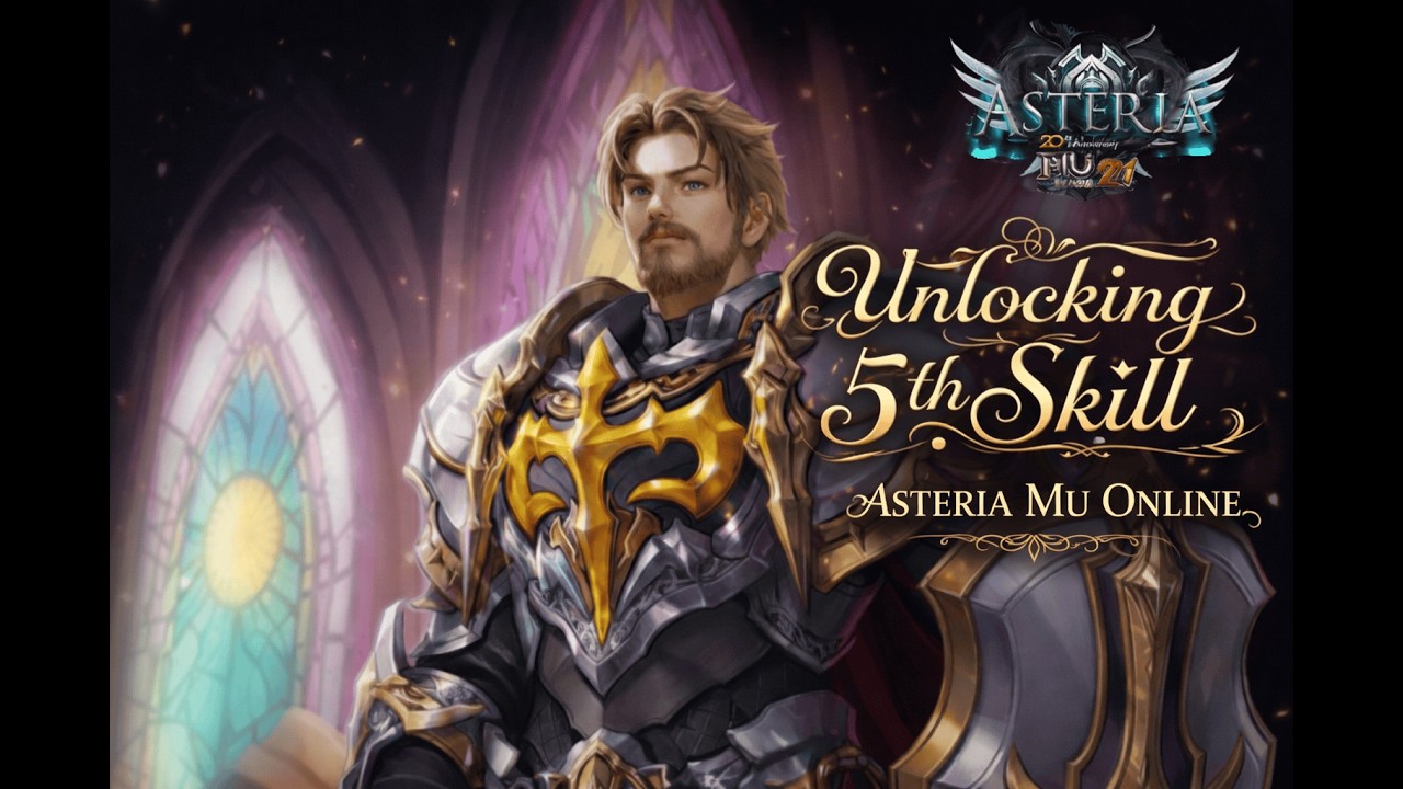 Asteria MU Crafting - Unlocking 5th skills ft. Crusader ( Ability Crystal Experiment Galore )