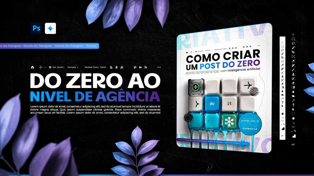 Criei uma Arte Nível Agência com IA no Photoshop em Apenas 30 Minutos