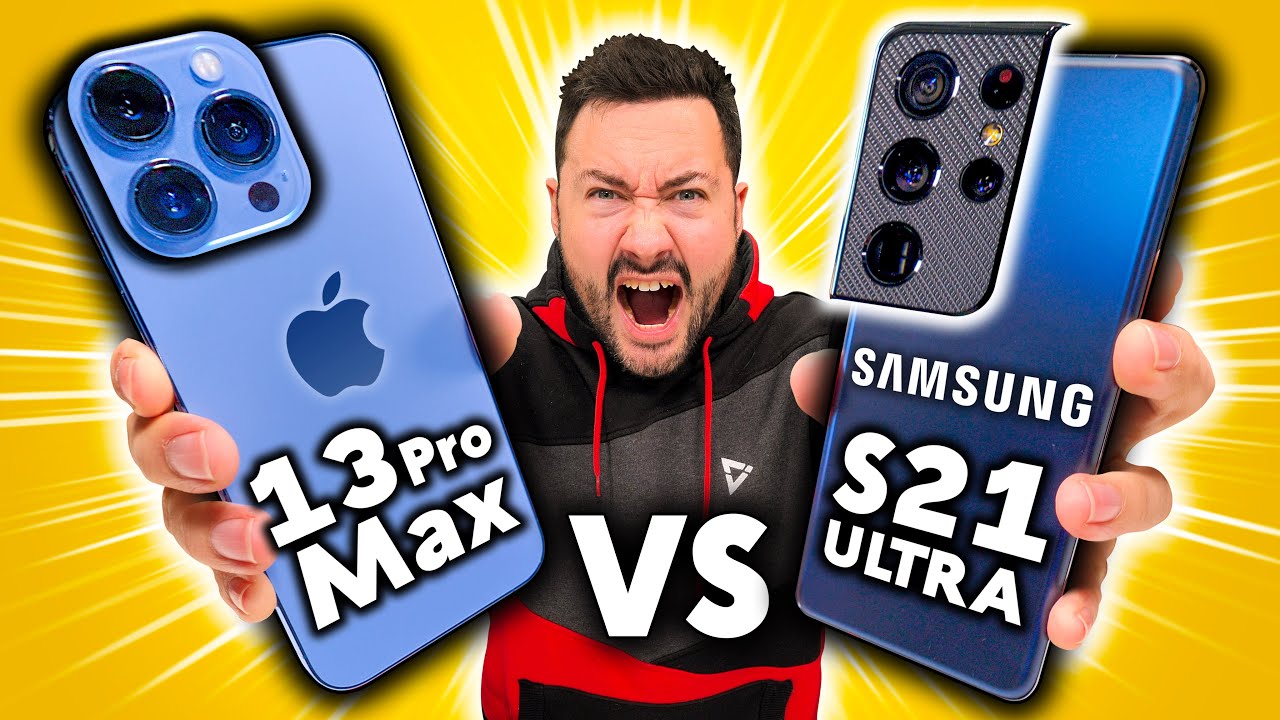 iPhone 13 Pro Max VS Galaxy S21 Ultra : le Gros Comparatif !
