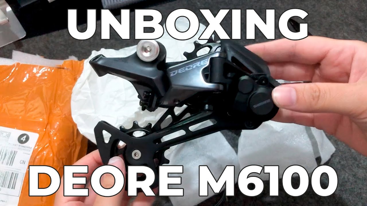 Unboxing do Câmbio e Trocador Shimano Deore M6100 | Upgrade MTB