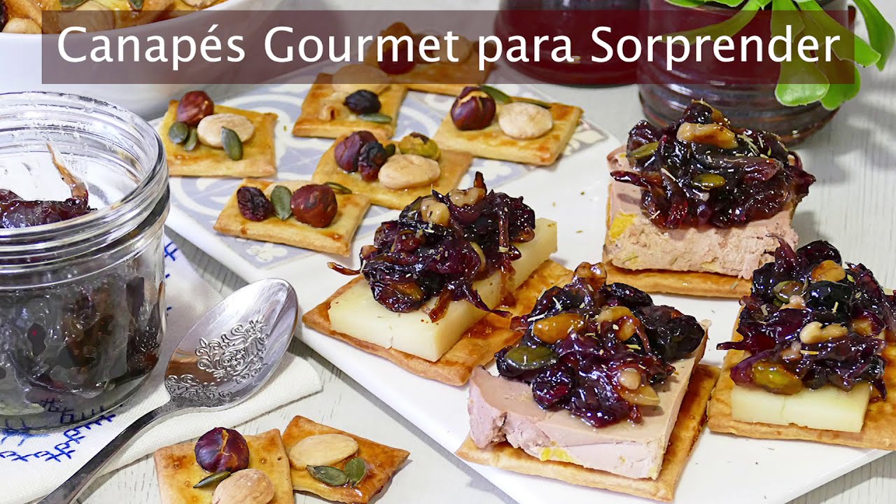 🥳 Canap&eacute;s Gourmet para Sorprender 🎉