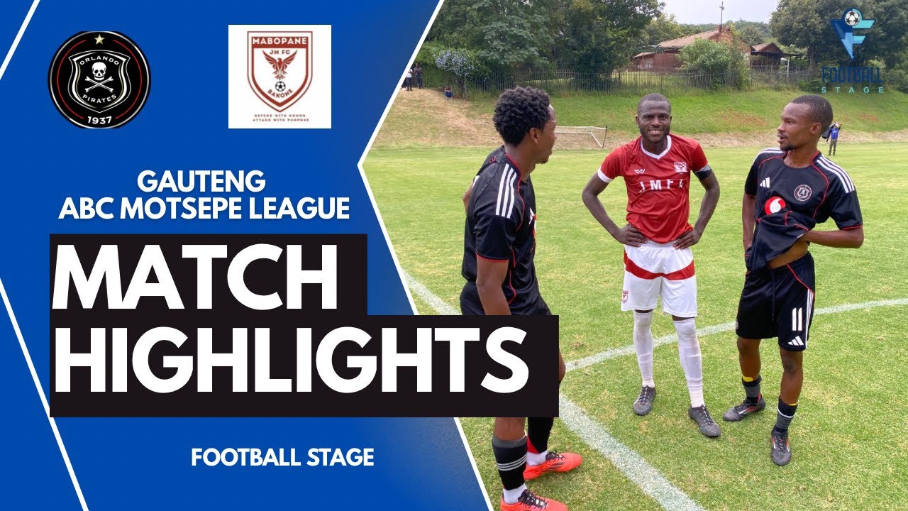 HIGHLIGHTS | Orlando Pirates vs Mabopane JM | Gauteng ABC Motsepe League 