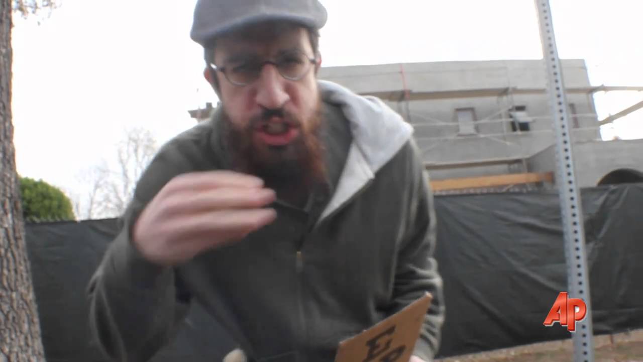 Homeless man w/ Silver Voice!