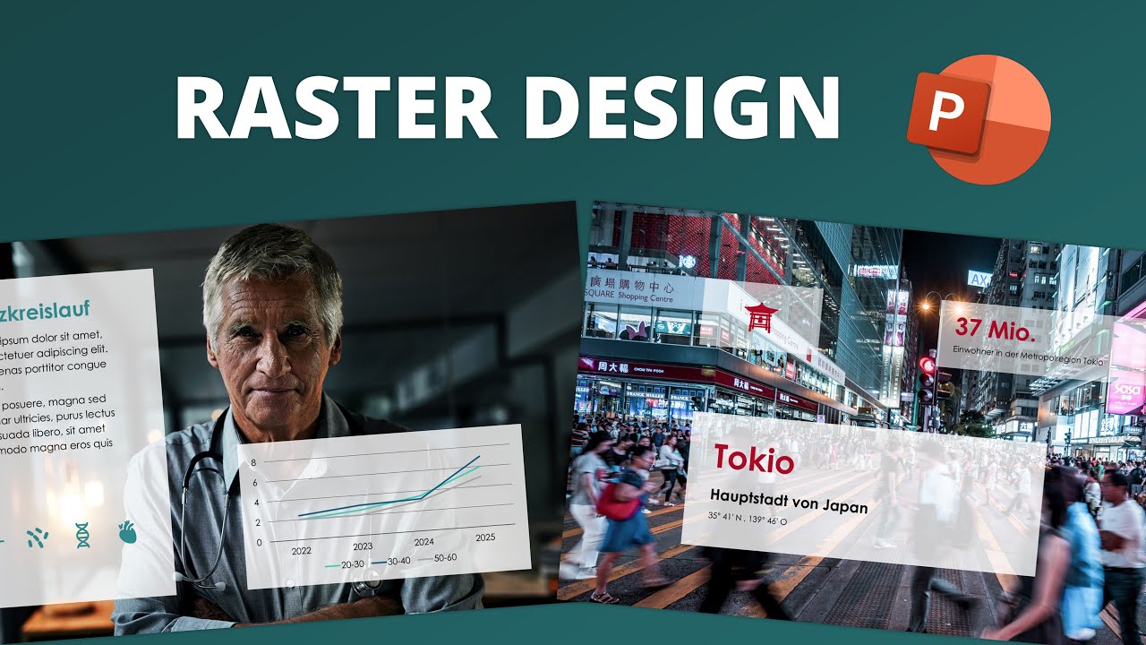ABSOLUTES MUST-HAVE für deine Präsentation - PowerPoint Raster