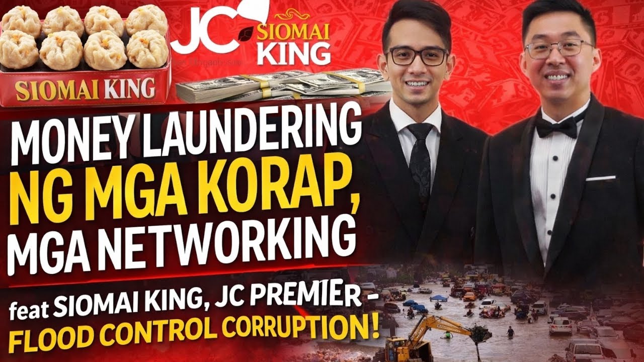 MONEY LAUNDERING NG KORAP, MGA NETWORKING feat SIOMAI KING, JC PREMIER- FLOOD CONTROL CORRUPTION!