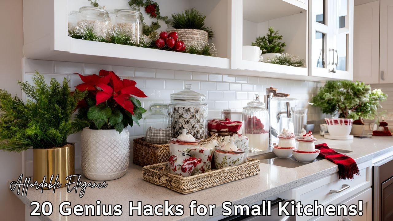 Christmas Kitchen Organization Hacks 2025 | Space-Saving Tips You’ll Love
