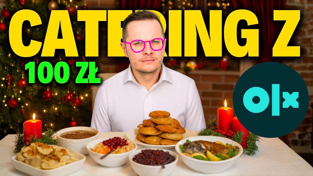 ZAM&Oacute;WIŁEM CATERING WIGILIJNY Z OLX - CZY JEST LEPSZY NIŻ MAGDY GESSLER?!