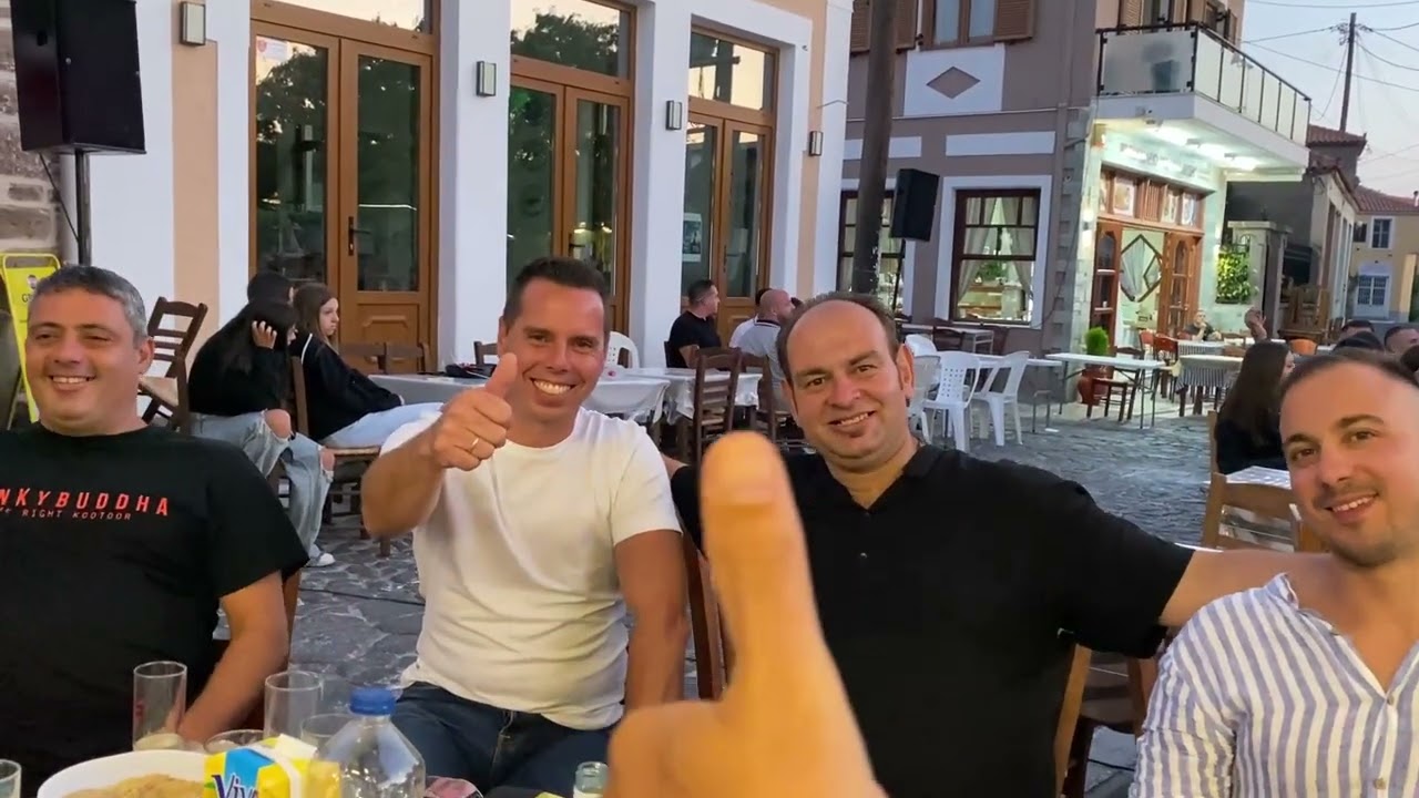 Πανηγύρι 15Αυγούστου παραμονή της Παναγίας στην πλατεία του χωριού μας. Καπή Λέσβου  14/8/2025