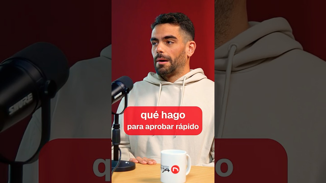 Qu&eacute; hago para aprobar la oposici&oacute;n r&aacute;pido