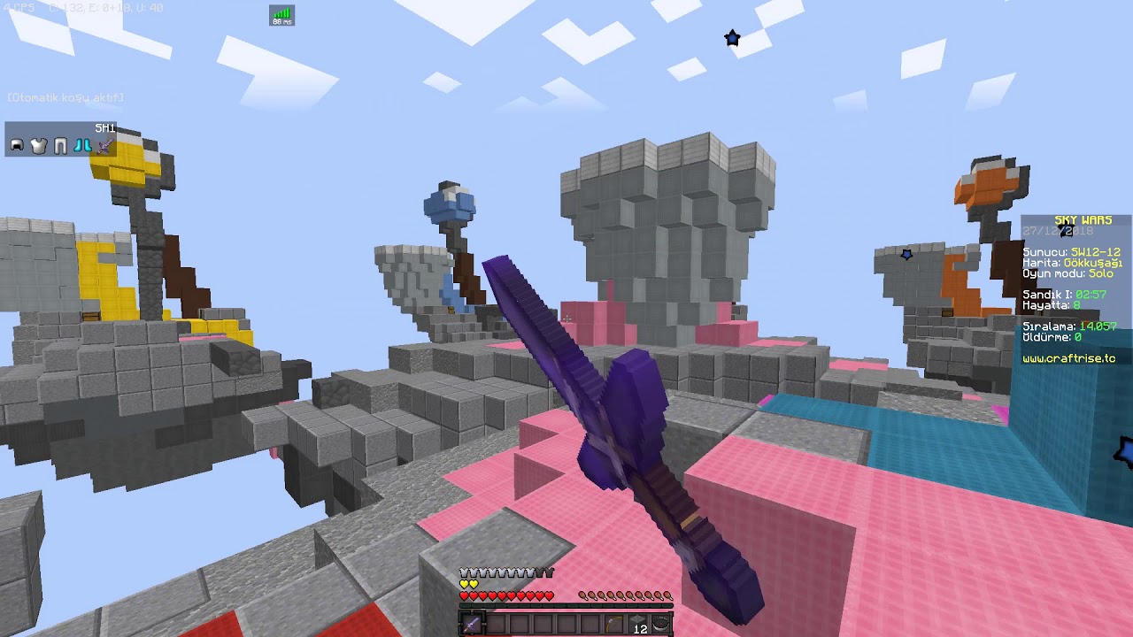 Craftrise skywars #1 (hack var)