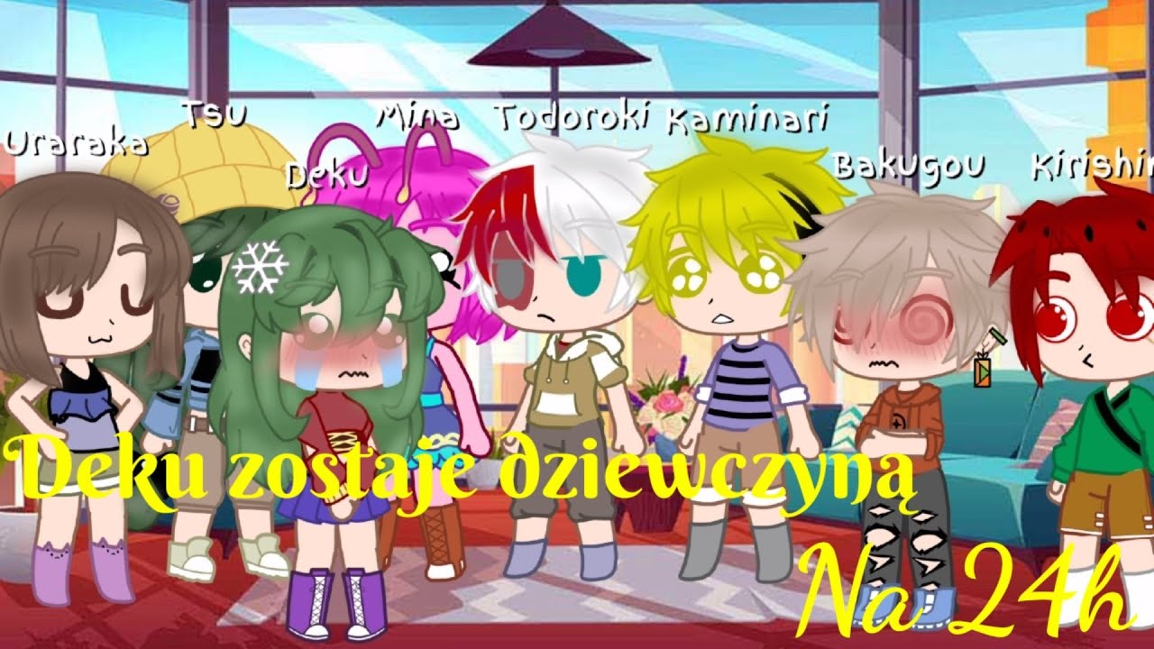 Deku został dziewczyną na 24h || BakuDeku || + Nowa OC || Special na dzień kobiet || *opis* ||