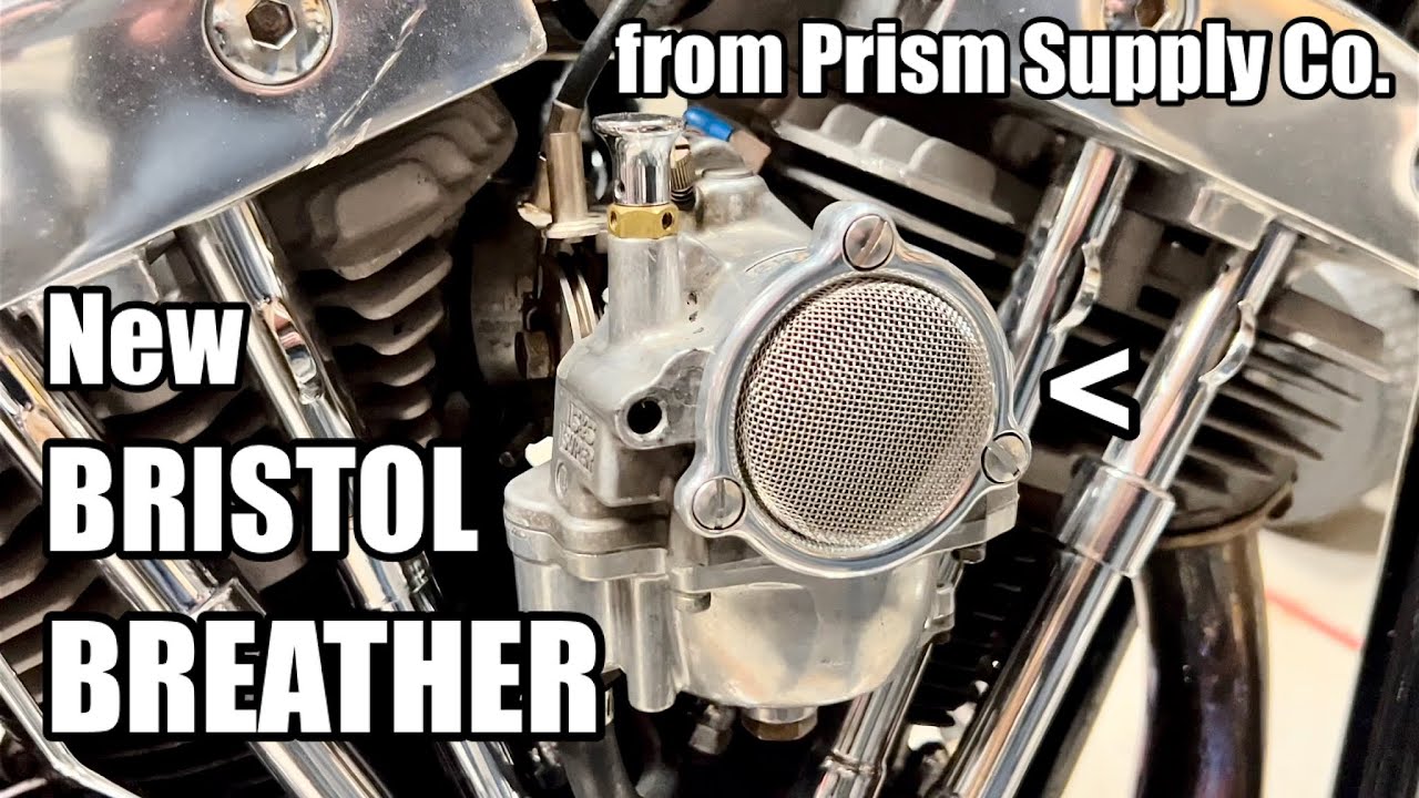 New BRISTOL BREATHER from PRISM SUPPLY - Shovelhead Hardtail Springer Chopper