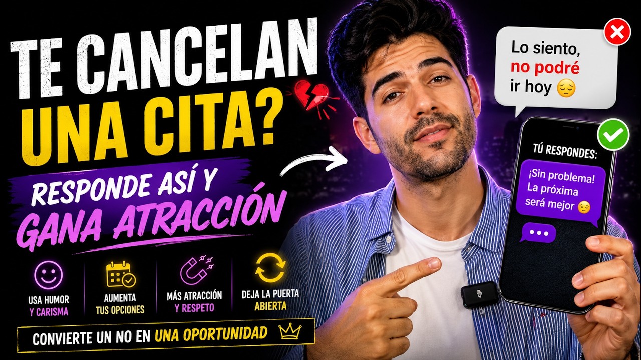 Qué hacer y qué decir cuanto te cancelan una cita 😎 Respuestas atractivas