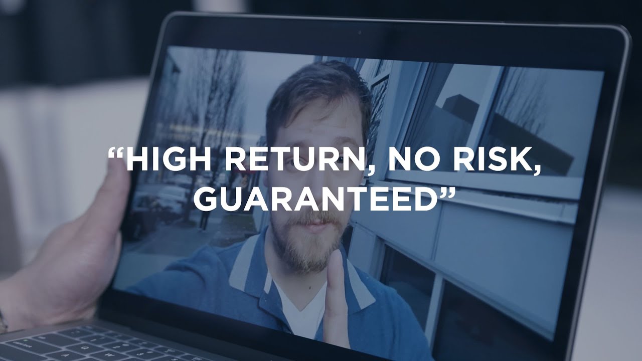 High Return, No Risk, Guaranteed - Fraud Warning Sign