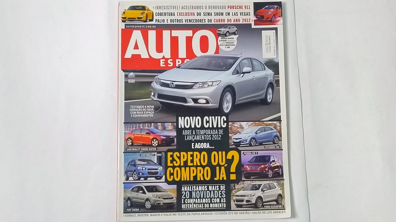 Revista AUTO ESPORTE (Edição 559 - Dezembro/2011) #autoesporte #garagemdochico