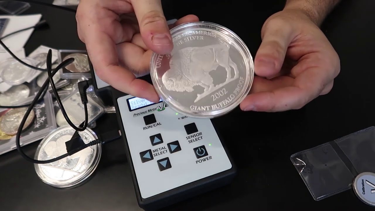 Поддельное серебро! Как проверить подлинность золота и серебра? — Sigma Metalytics Verifier