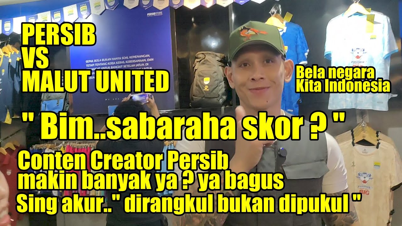 PERSIB VS MALUT UNITED 