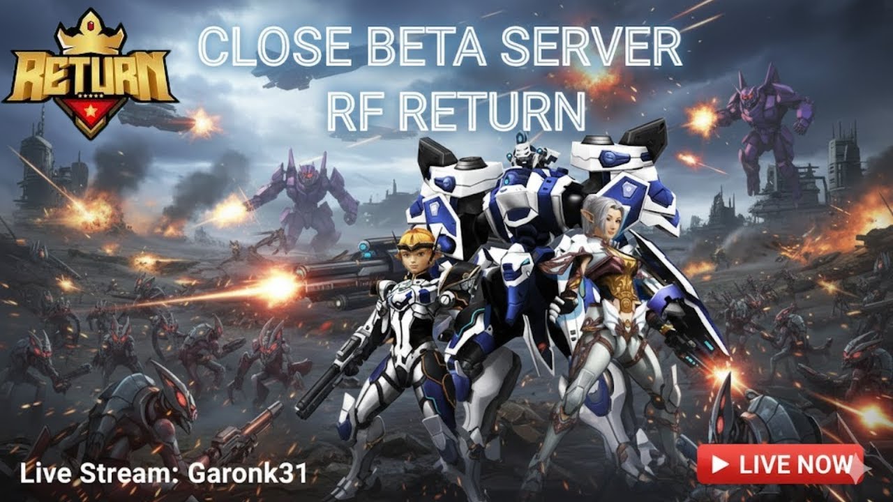 RF RETURN !! - CBT SERVER DAY 2 | UDAH SAATNYA PVPAN !!