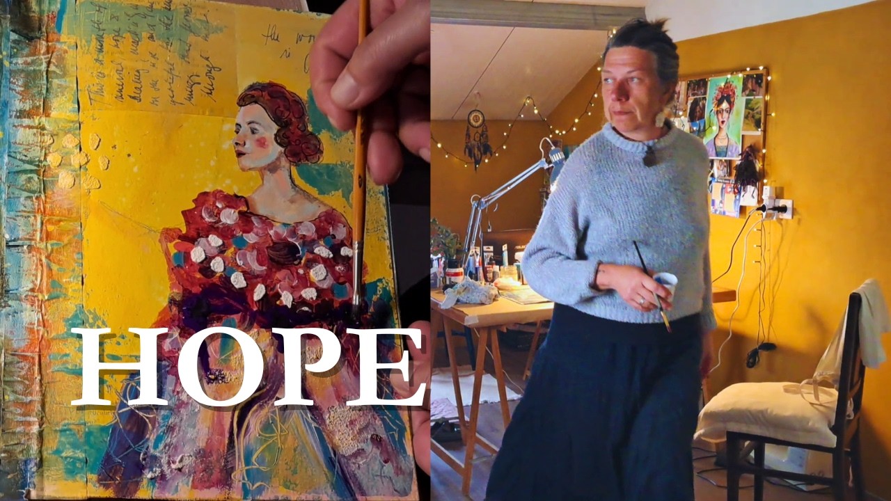 When Hope Returned After a Long Winter | March Art Journal