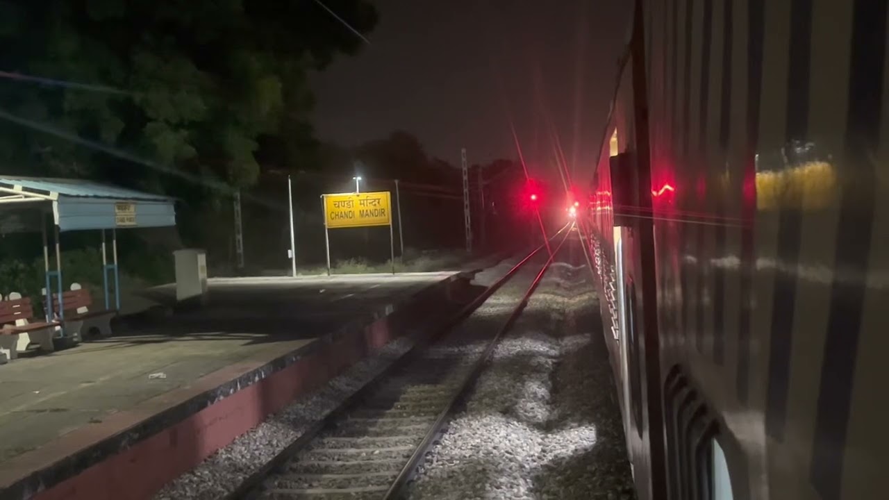 Vlog~1/04569 Ambala Cantt Kalka Express Journey Vlog from Chandigarh Jn to Kalka with WAP7🔥🔥🔥