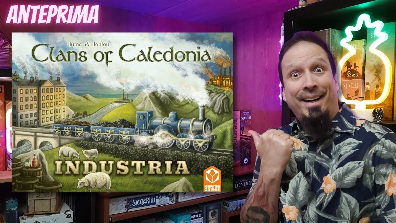 CLANS OF CALEDONIA INDUSTRIA - Anteprima Kickstarter