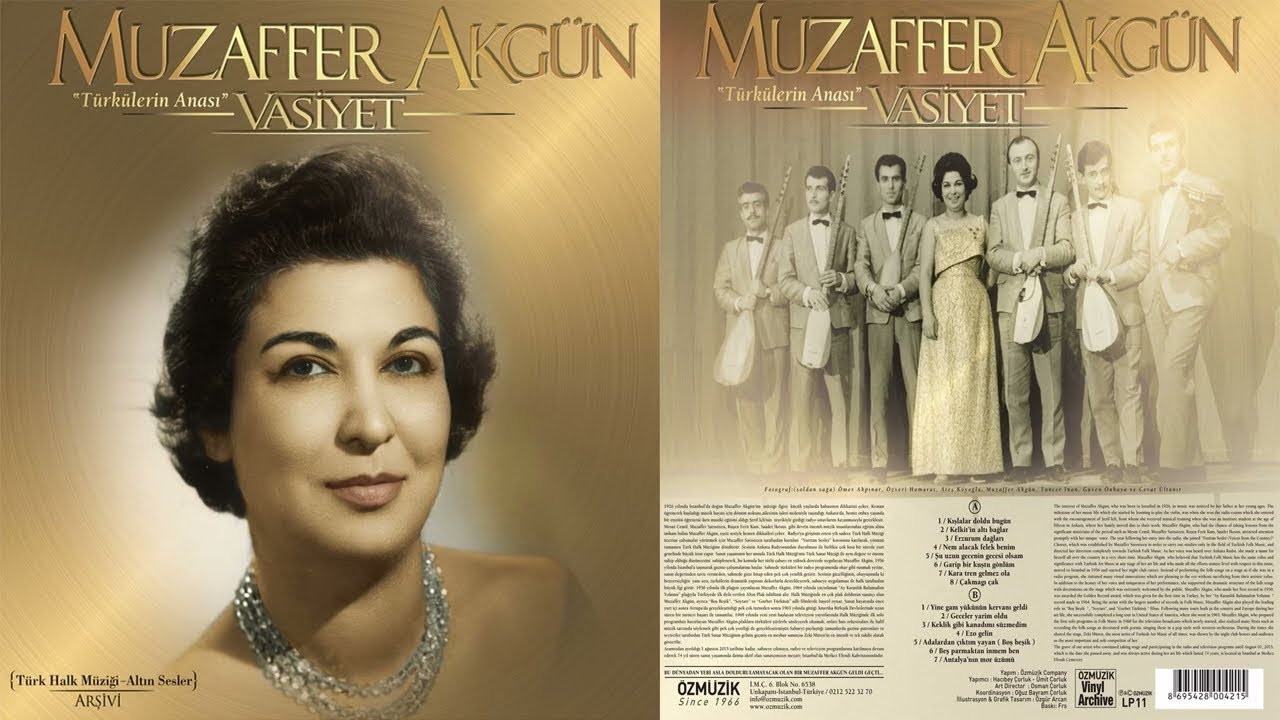 Muzaffer Akgün - Vasiyet - Plak
