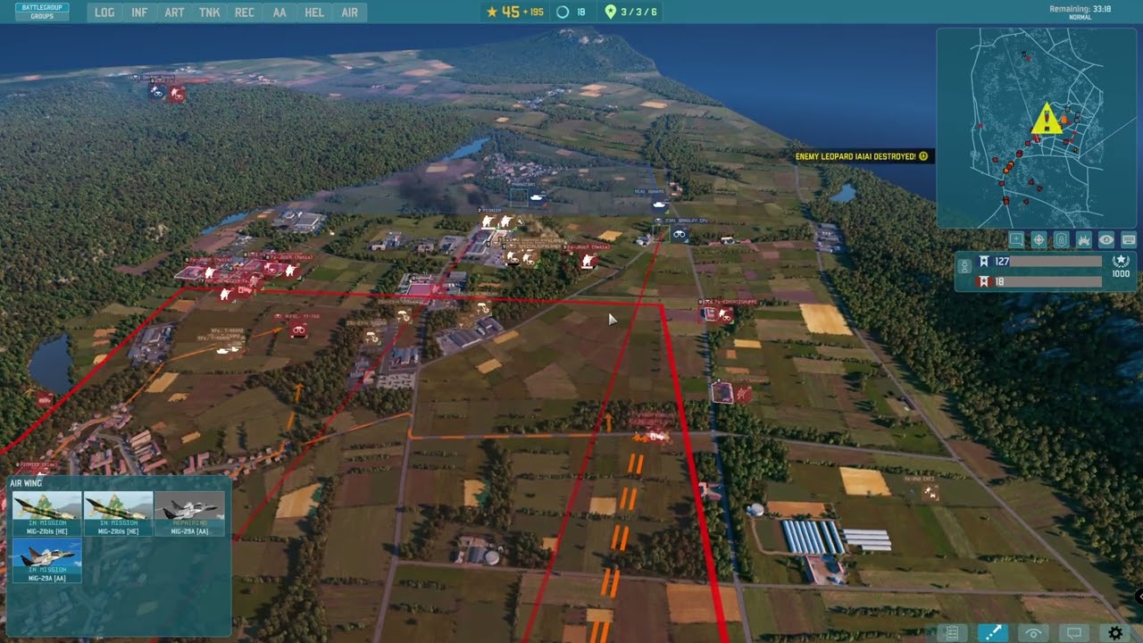 WARNO 2v2 on Battle for Black Forest with 4. MDS