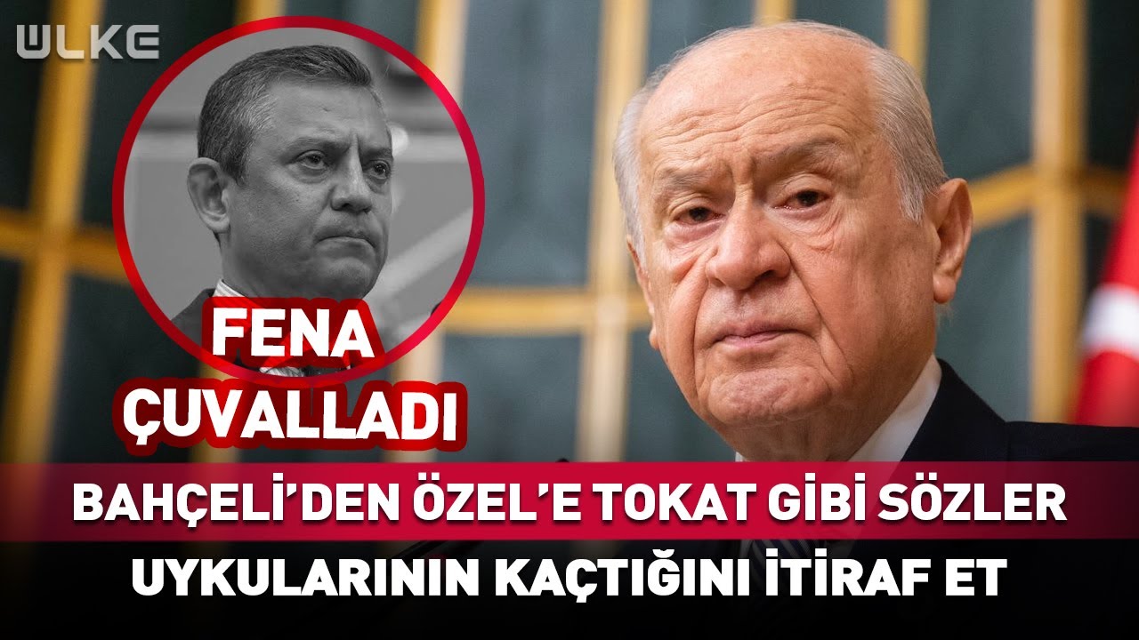 Uykularının Kaçtığını İtiraf Et! Özgür Özel'e Tokat Gibi Sözler... #Sondakika