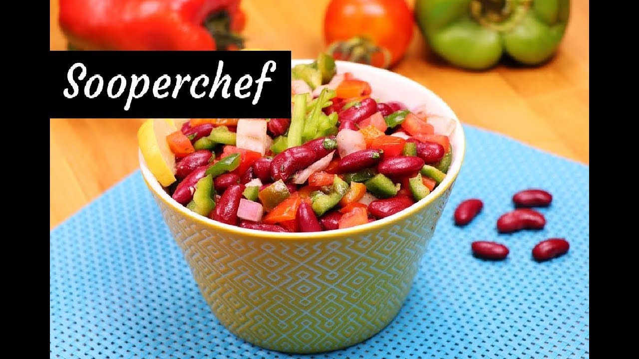 Healthy Beans Salad Recipe | How to make Red Beans Salad by SooperChef