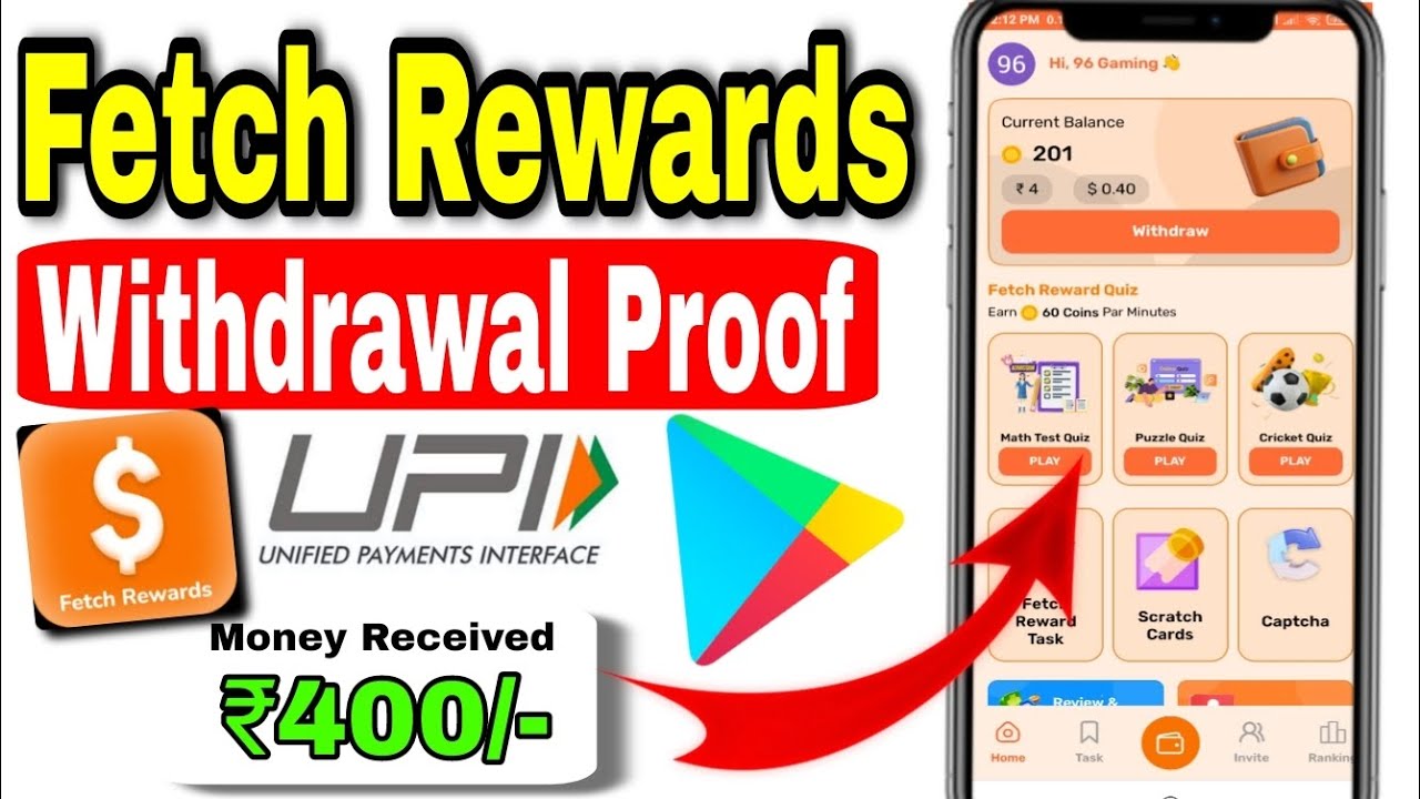 Fetch Rewards App Withdrawal Proof 🔥🤑 Fetch Rewards App Real Or Fake 💥💰 New Money Earning App 2026