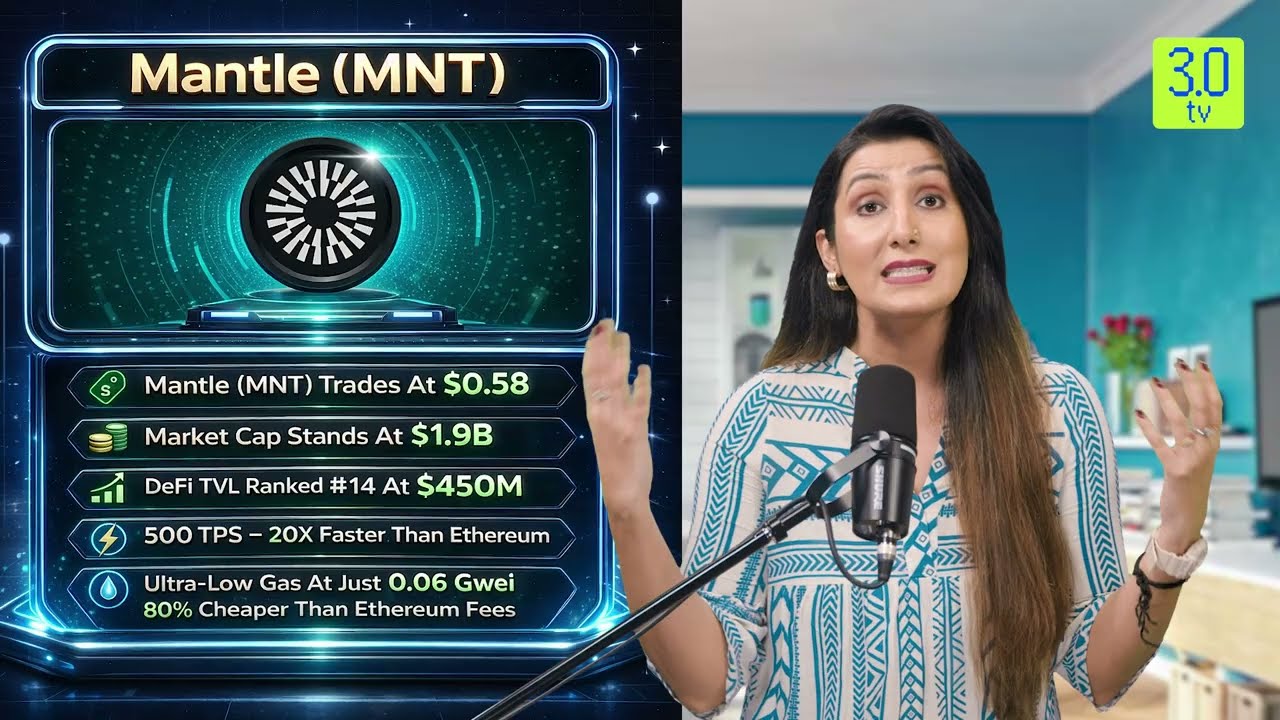 Why Mantle Blockchain Is Surging: $4B Treasury & Institutional DeFi Explained! | BOTR | 3.0 TV