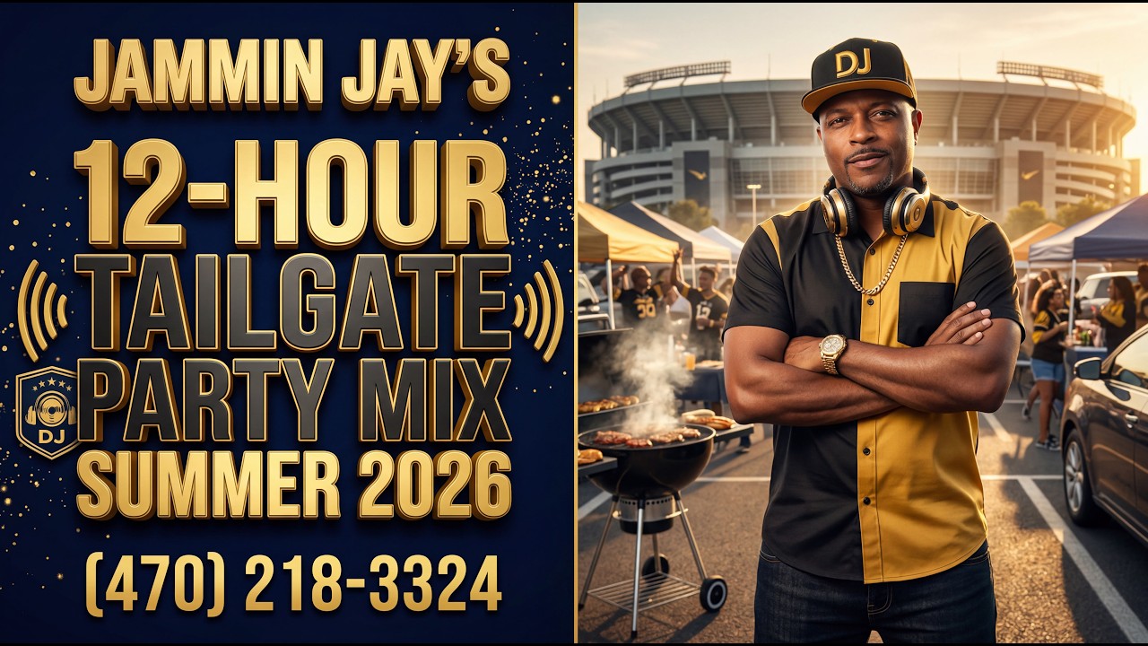 Jammin Jay's 12-Hour Tailgate Party Mix | Summer 2026 | Nonstop Old School, R&B & Hip-Hop Bangers