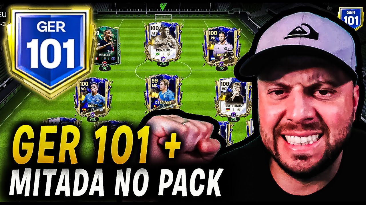 GANHEI UTOTY 96!! GASTEI todas COINS + chuva de PACK OPEN no fc 24 mobile
