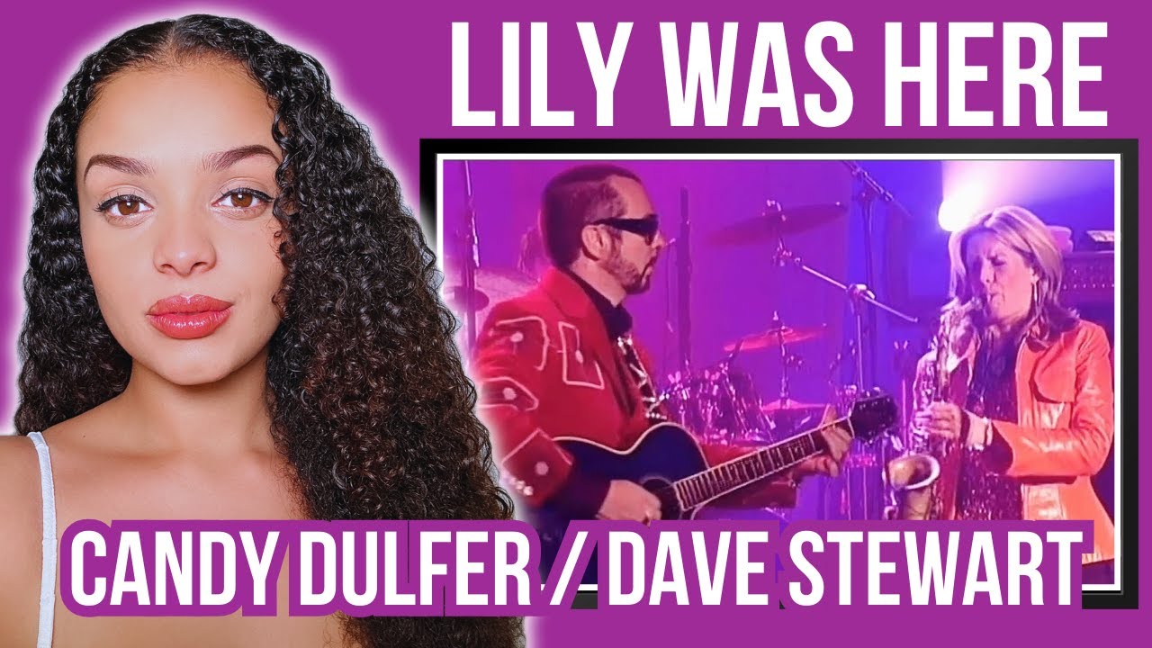 FIRST TIME HEARING Candy Dulfer / Dave Stewart - Lily was here live Reaction | Rere Reacts