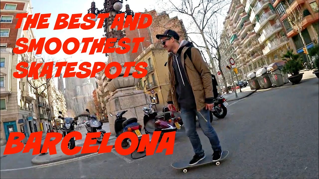 BARCELONA SKATE TRIP - The BEST and SMOOTHEST skatespots