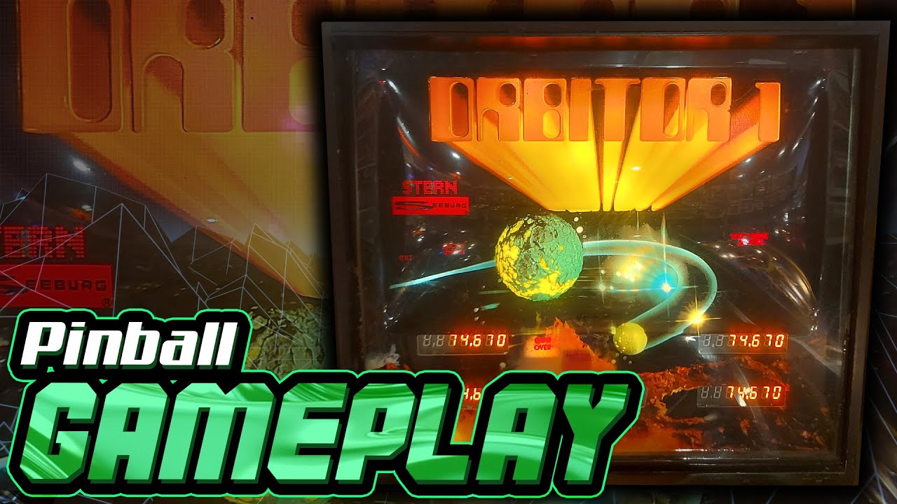 Orbitor 1 Pinball Gameplay - Stern Pinball, Inc.