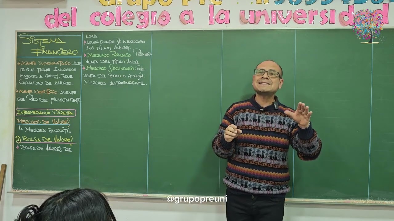 Clase de Econom&iacute;a Sistema Financiero
