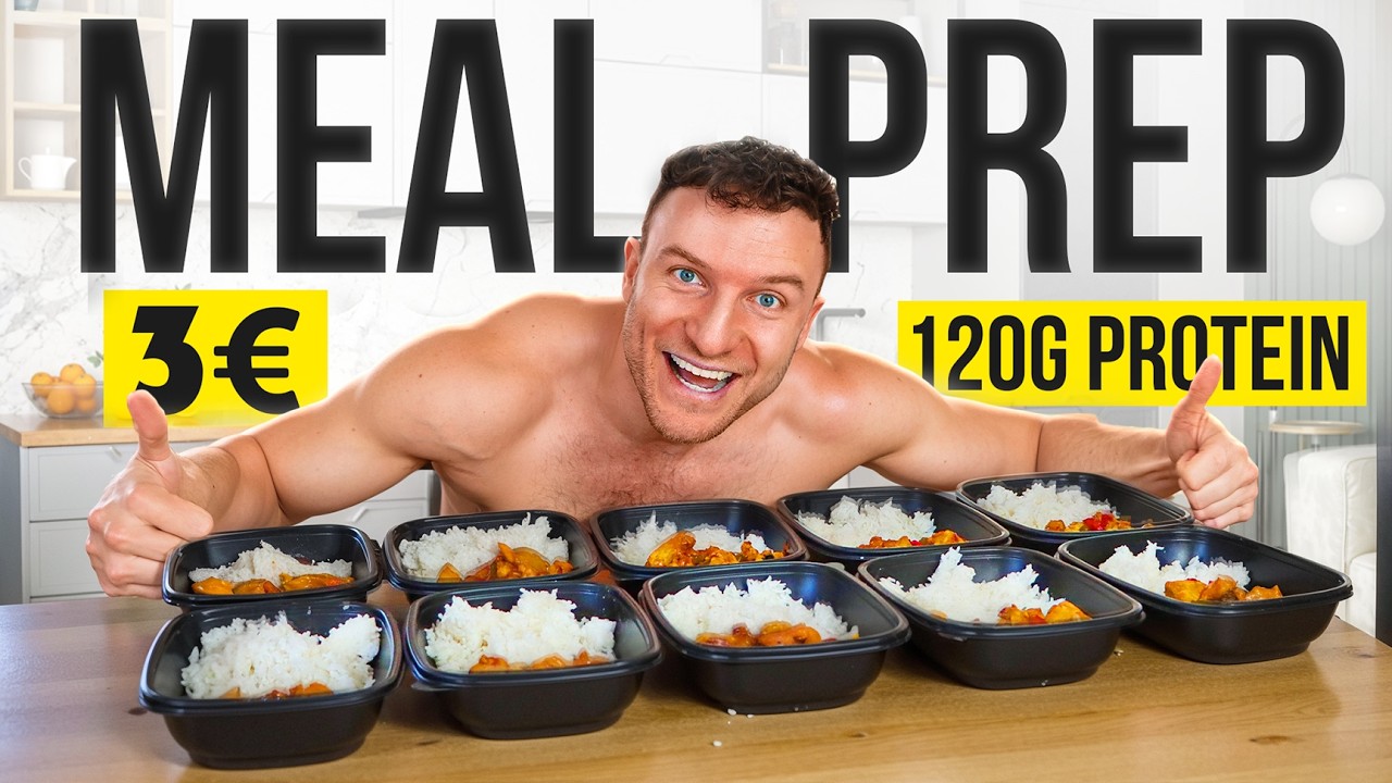 10 günstige Mahlzeiten schnell gekocht | 3€ + 120g Protein | Meal Prep