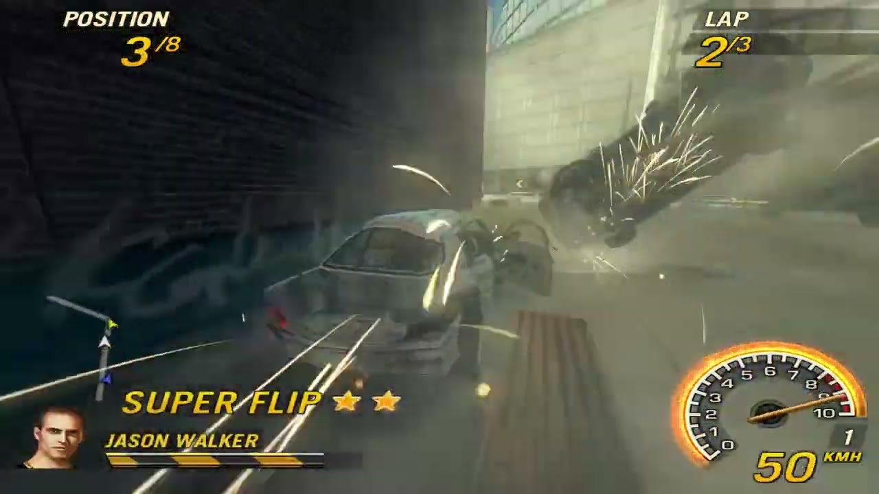 Flatout 2: Downtown 2 (Failed to Finish)