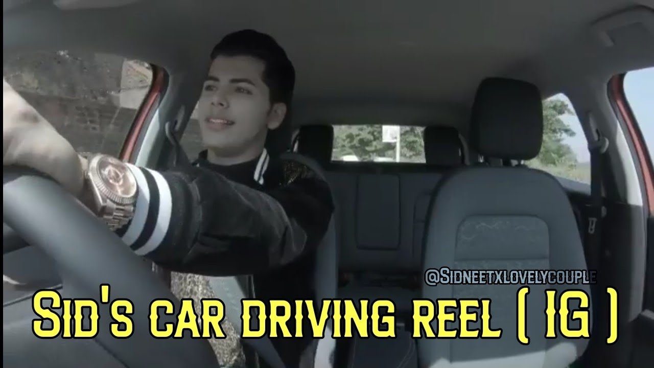 Siddharth old video of car ( car driving scene) #siddharthnigam [ request video ]