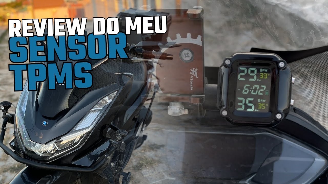 Como funciona o Sensor TPMS? | HONDA PCX 160