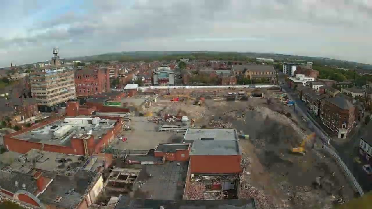St Helens Town Centre Timelapse