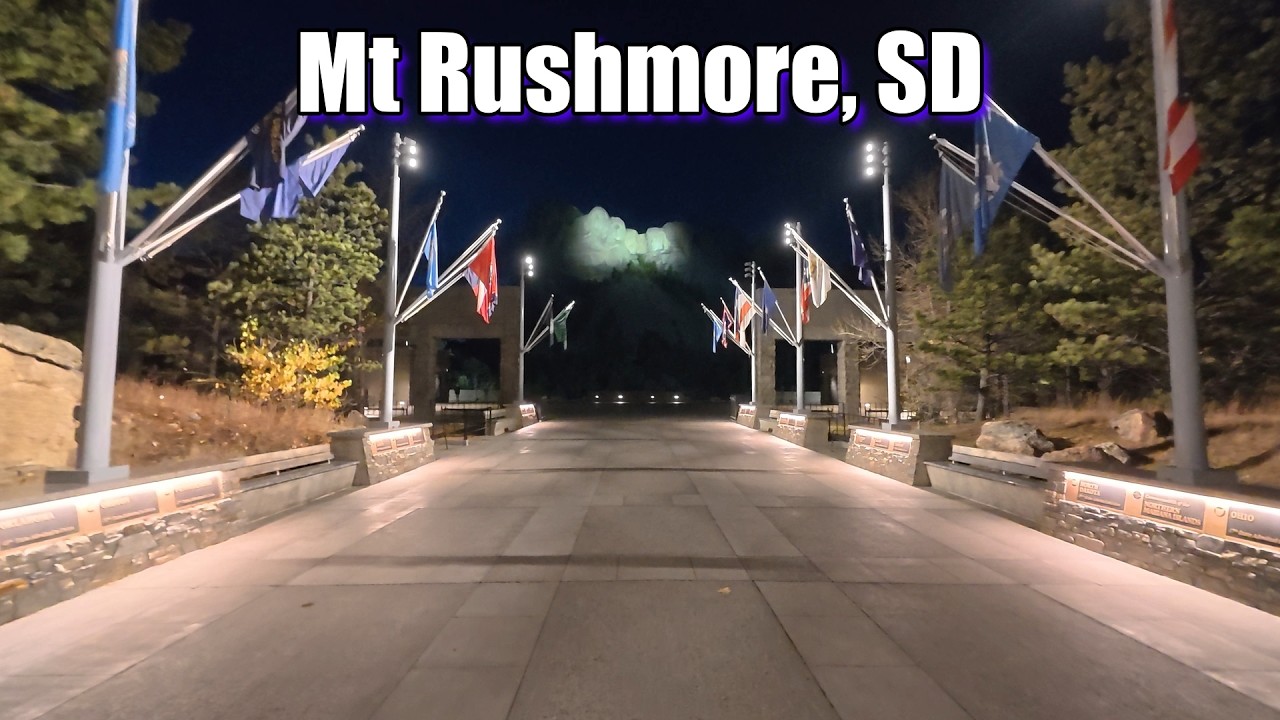 S1E8 Mt. Rushmore, South Dakota.  Epic visit no crowds perfect views.