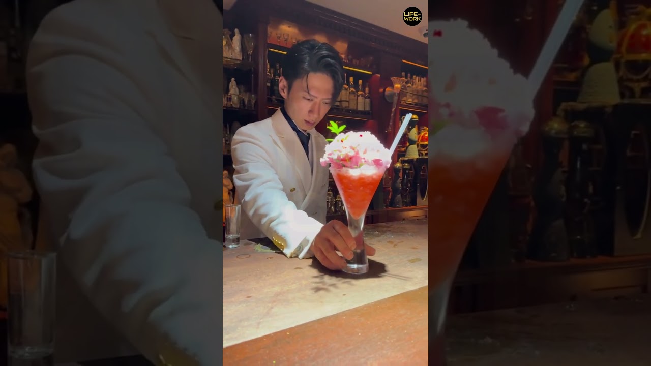 Tokyo's Samurai Bartender Cuts Ice with a Sword Bar Centifolia Cocktail Experience ep 02