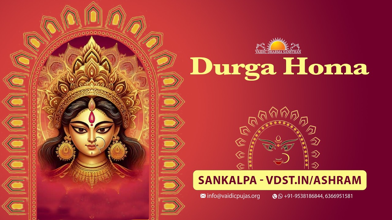 Durga Homa | 02 March 2026 | Live From VDS Bangalore Ashram
