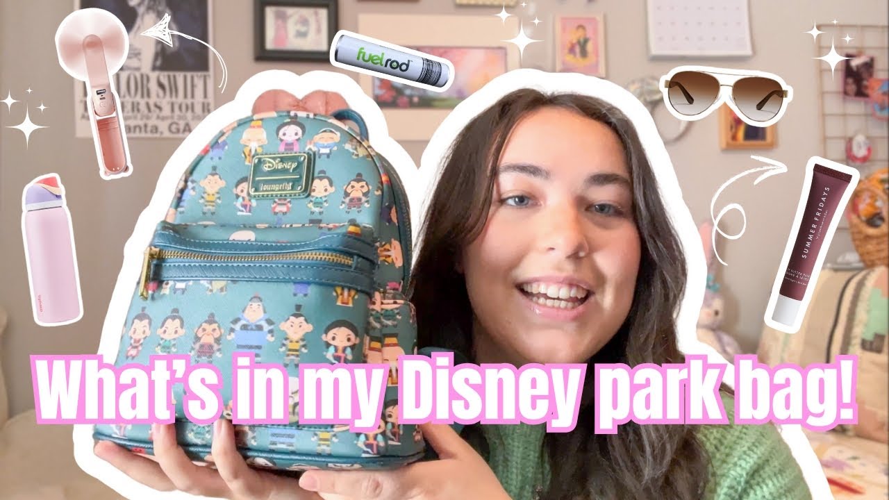 WHAT'S IN MY DISNEY PARK BAG