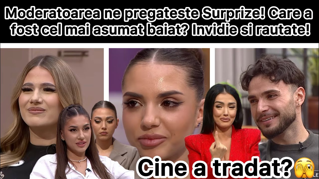 Moderatoarea ne pregateste Surprize! Care a fost cel mai asumat baiat? Invidie si rautate!